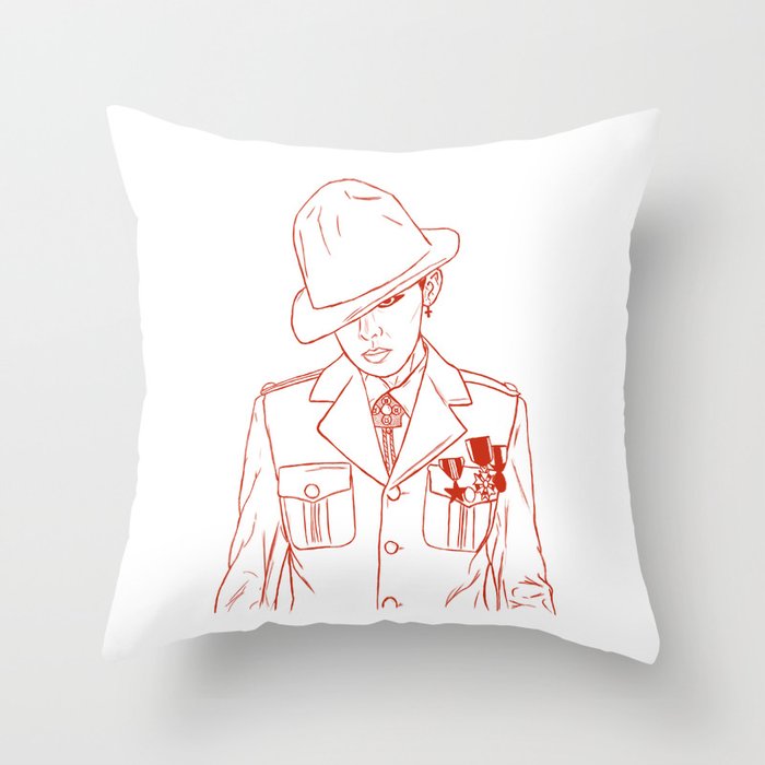 The Soldier Throw Pillow