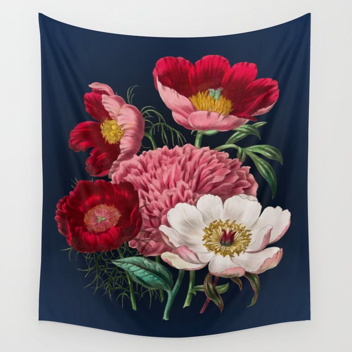 Flower garden III Wall Tapestry