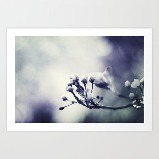 Spring in Black and White III Art Print