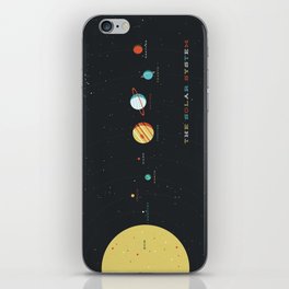 The Solar System iPhone Skin