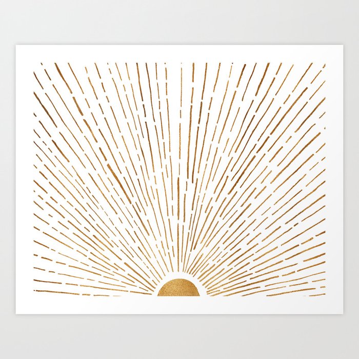 Let The Sunshine In Art Print