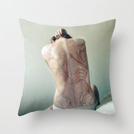 Dissection of it All Throw Pillow