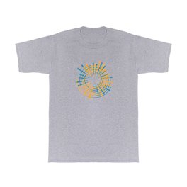 Eye Mech Yellow Blue T Shirt | Shape, Robot, Eye, Mechanical, Graphicdesign, Scifi, Lines, Mech 