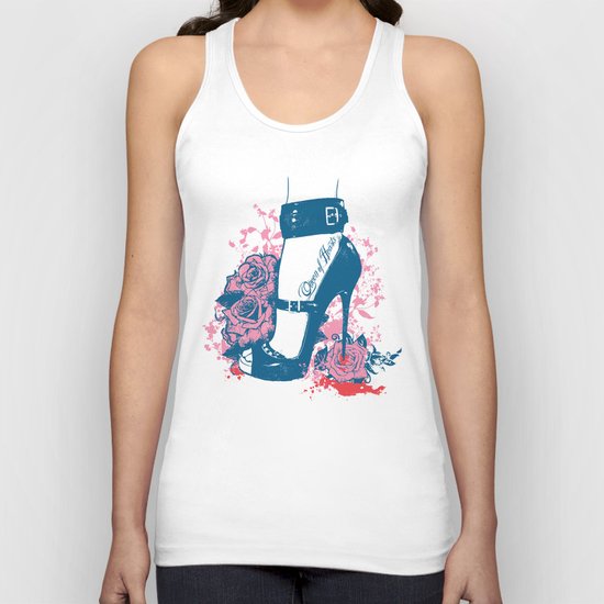 Queen of Hearts Unisex Tank Top