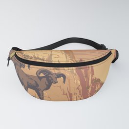 Zion National Park Dawn Fanny Pack
