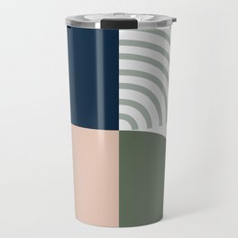 Bauhaus Design and Swiss Graphic Design Shapes 05 Travel Mug