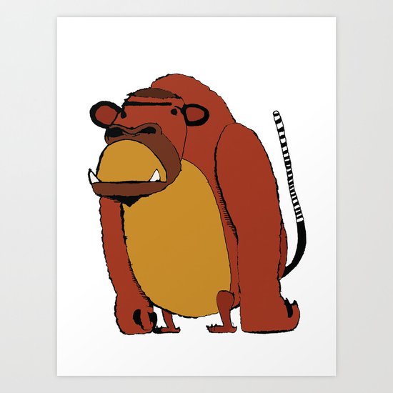 Kong Art Print
