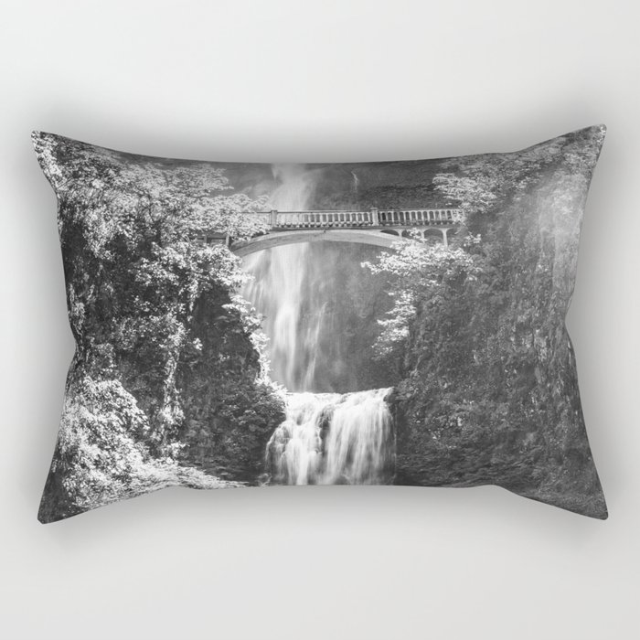 Multnomah Falls Oregon Rectangular Pillow