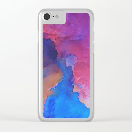 Close Your Eyes Clear iPhone Case