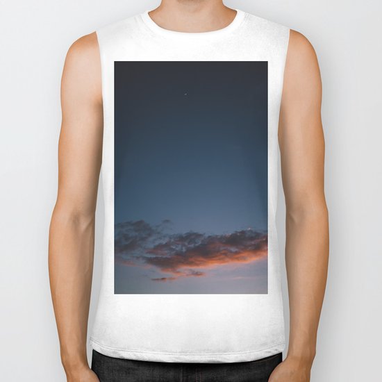 Hawaiian Sunset Biker Tank