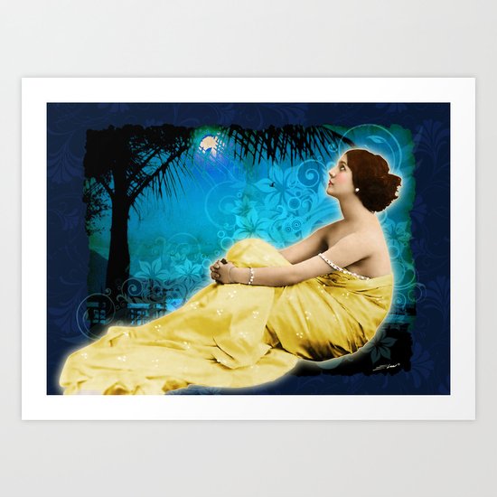 Lina Cavalieri Art Print
