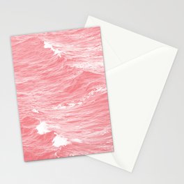Pink Sea Stationery Cards | Pinksea, Blushpink, Color, Pinkocean, Pinkart, Pinkdecor, Nature, Marine, Ocean, Graphicdesign 