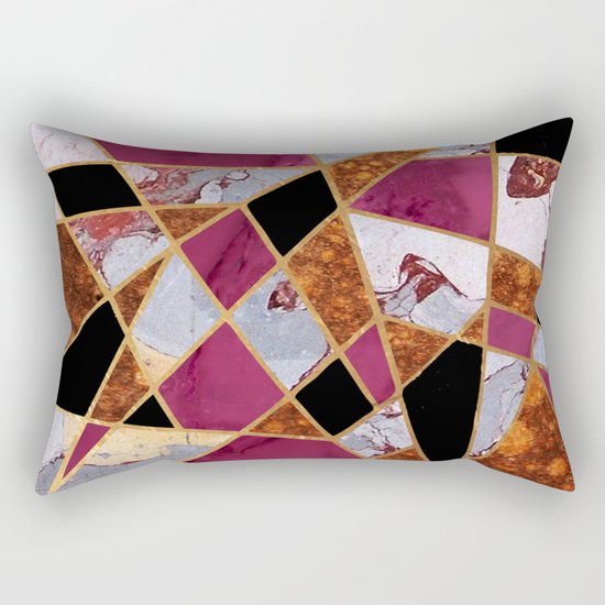 Abstract #448 Rectangular Pillow