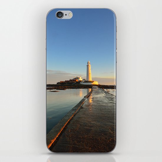 St Marys Lighthouse iPhone & iPod Skin