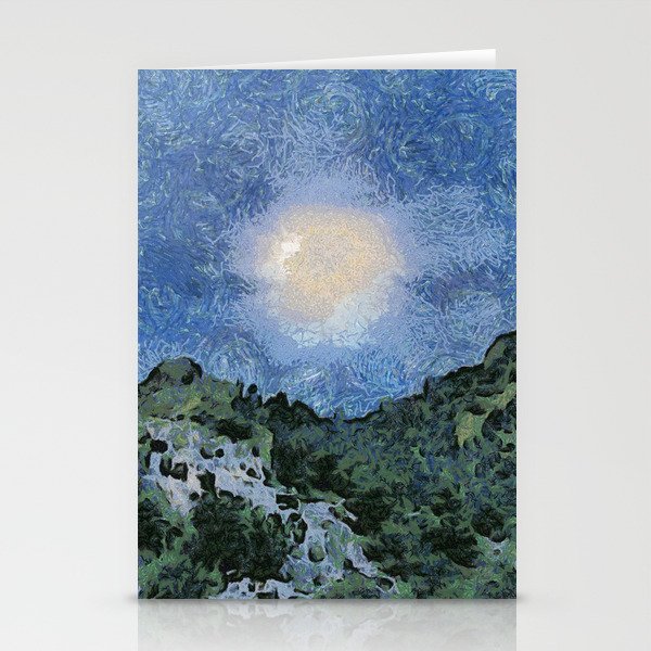 Starry Night Sunrise Stationery Cards