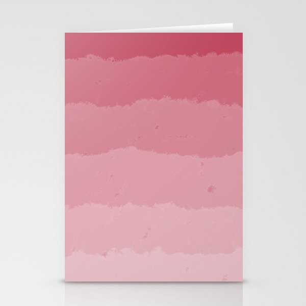 French Rose Cloud Layers Stationery Cards