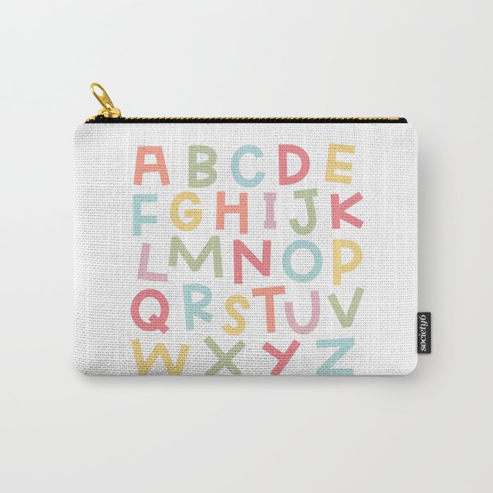 Know your alphabet Carry-All Pouch