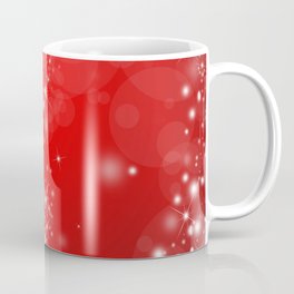 Red White Coffee Mugs Society6 Elegant Red White Abstract Christmas Pattern Coffee Mug