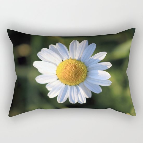 Chamomile flower Rectangular Pillow
