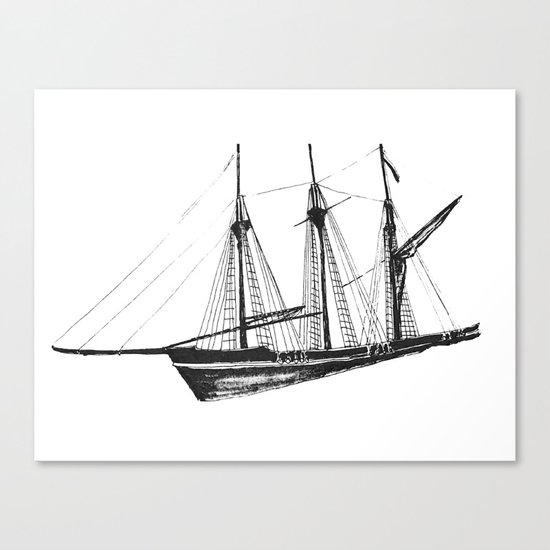 Ship Canvas Print