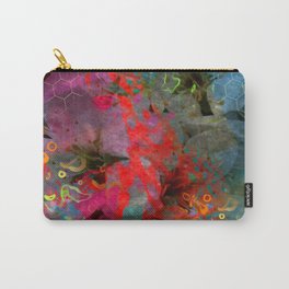 Peddles Carry-All Pouch | Colors, Abstract, Earth, Colorful, Plant, Flower, Nature, Painting, Digital, Trippy 