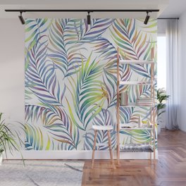 Colorful tropical leaves Wall Mural