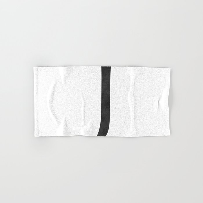 Black monogram towels sales