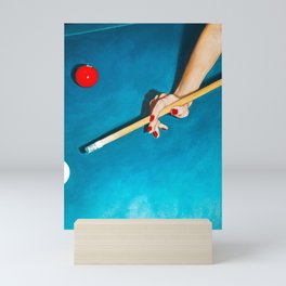 The Pool Table Mini Art Print