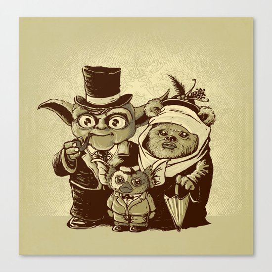 a (very) long time ago Canvas Print