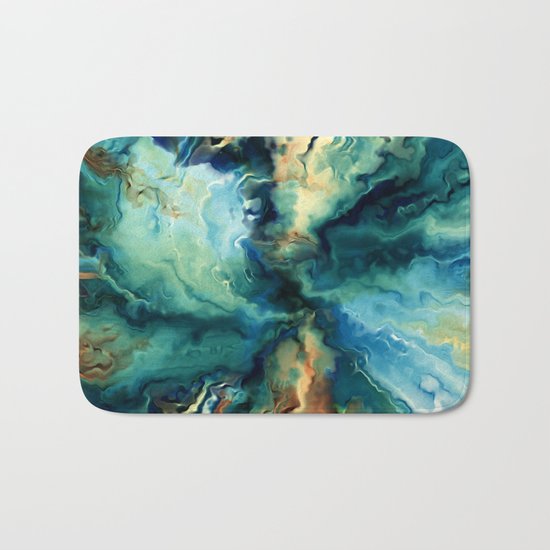 Blue Agate Bath Mat