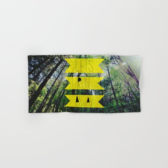 Let's Run Away: Forest Park Hand & Bath Towel