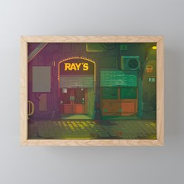 Rawal Rumble - Ray's pub Framed Mini Art Print