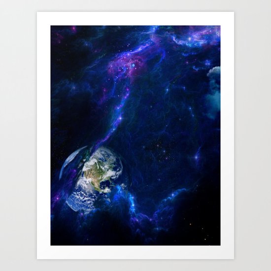 Lost In Space Art Print