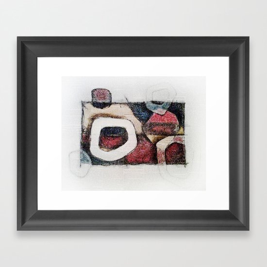 geometry Framed Art Print