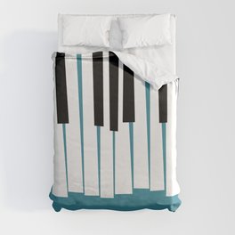 Jazz Piano Duvet Cover