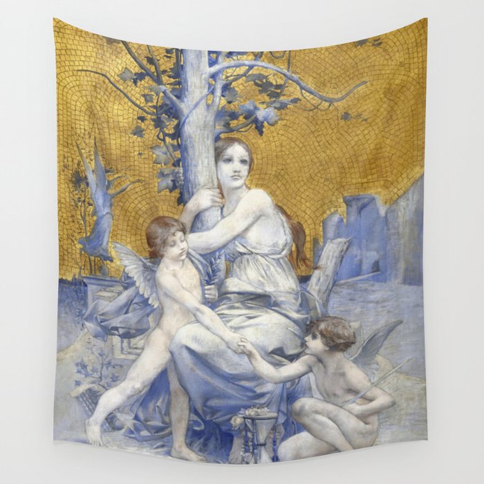 Allegory of Time Wall Tapestry