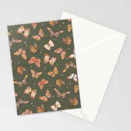Butterfly Valley - Winter Moss Stationery Cards