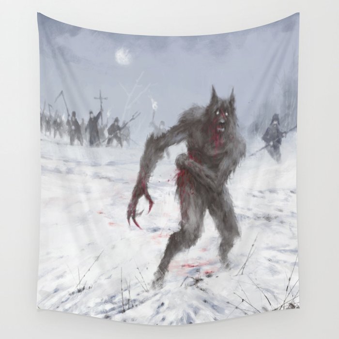 Wolf tapestry clearance
