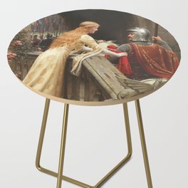  Edmund Leighton - God Speed Side Table