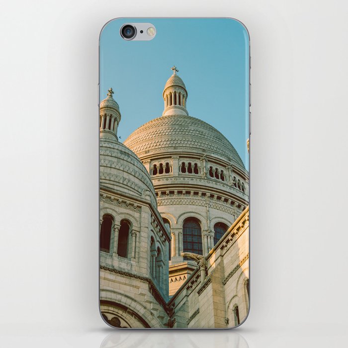 The Basilica of the Sacred Heart in Montmartre, Paris, France. iPhone Skin