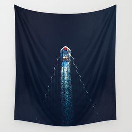 Gone Fishing  Wall Tapestry