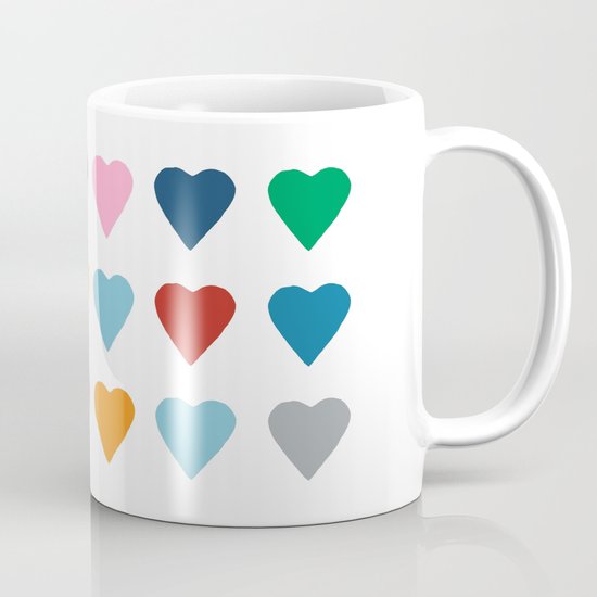 16 Hearts Mug