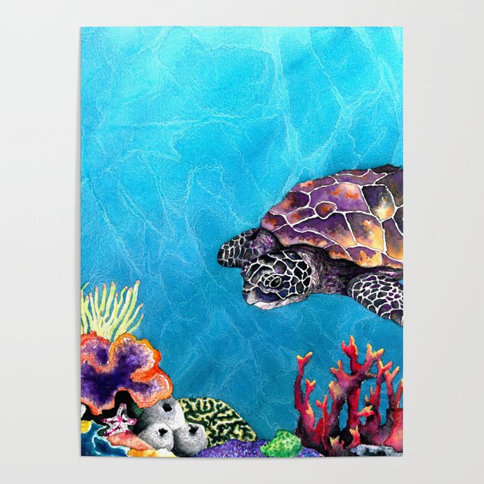 Sea Turtle Poster