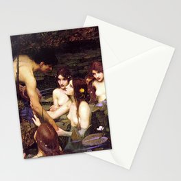 John William Waterhouse - Hylas and the Nymphs - 1896 Stationery Card