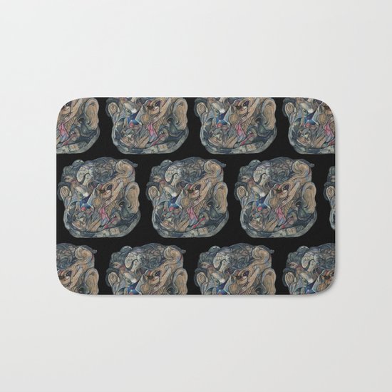 mind-face Bath Mat