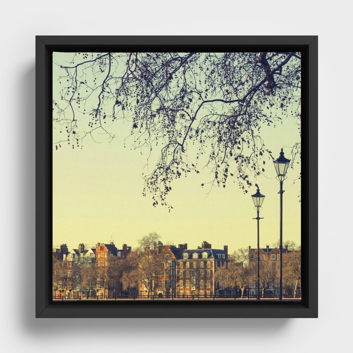 A place called London Framed Canvas