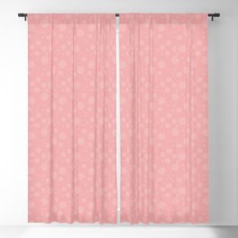 pink flowers Blackout Curtain