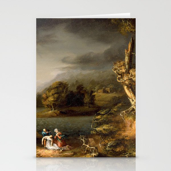 "The Tempest," by Thomas Cole (American, 19th Century), ca. 1826 Stationery Cards