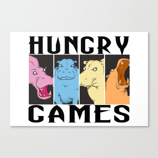 Hungry Hippo Games Canvas Print