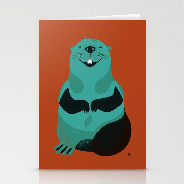 Beaver Stationery Cards